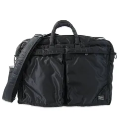 美品 PORTER ポーター 2WAYオーバーナイト ブリーフケース タンカー 622-09309 TANKER 2WAY OVERNIGHT BRIEFCASE ブラック 黒   61004978