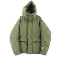 ALOUND ミリタリーダウンジャケット オリーブ ドラブ 極美品 希少なXL 