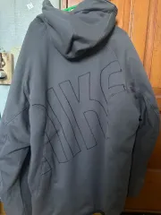 リバーシブル NIKE アウター スポーティー リバーシブル フードジップアップ ウィンドブレーカー ジャンパー