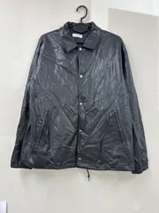 MF　BEAUTY&YOUTH レザー（合皮）　コーチジャケット　ブラック　L