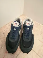 265 NIKE x SACAI x FRAGMENT DESIGN(フラグメント デザイン) LDワッフル ブラックアンド ブルー