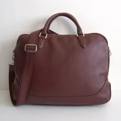【美品】PELLE MORBIDA【Maiden Voyage 2WAY ブリーフケース】ボルドー シュリンクレザー ビジネス バッグ ペッレモルビダ 25120134のサムネイル