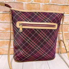 (超美品) Burberry BlueLabel(バーバリー)ショルダーバッグ