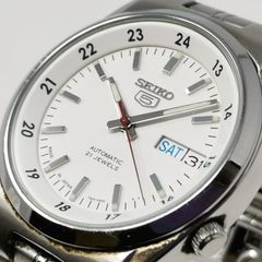 SEIKO セイコー5 スポーツ 4R36-00B0 自動巻き 白文字盤100M - メルカリ