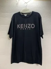 KENZO ケンゾー ブラック ロゴ 半袖 Tシャツ XL