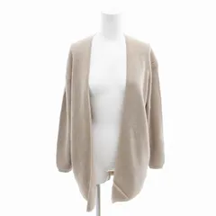 B&Y ユナイテッドアローズ BEAUTY&YOUTH ビューティー&ユース ニット カーディガン ウール 長袖 ベージュ /HO□ 0416 ■GY14