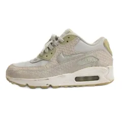 ナイキ NIKE WMNS AIR MAX 90 PRM スニーカー 896497-004 24.5cm ホワイト系 250819E 靴