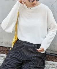 【送料無料】tシャツ 「スマートウォッシュ」フローティ シアートップス レディース