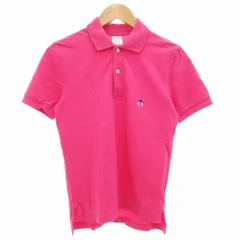 ブルックスブラザーズ BROOKS BROTHERS ポロシャツ 半袖 刺繍 ワンポイント XS ピンク /GV