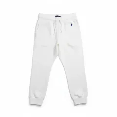 ポロラルフローレン 白 ジョガー パンツ