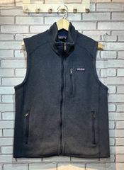 パタゴニア リサイクル ウール ベスト ネイビー Mサイズ 美品 - メルカリ