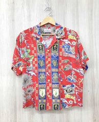 サンサーフ 東洋 DRAGON & WARRIORS アロハ 和柄 龍 鶴 M - メルカリ