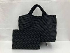 MARREA 編み込みデザイン ハンドバッグ ブラック - メルカリ