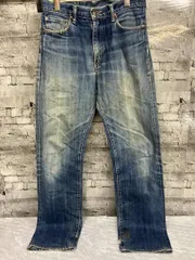  60s Levi's 502 BIG E TALON 赤耳 Vステッチ 黒カン 不均等Vパッチ欠損 リーバイス  