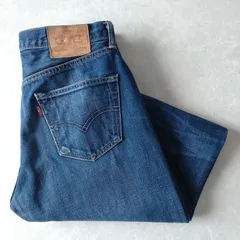 ■古着 Levi's ユーロリーバイス 501ジーンズ デニムパンツ STRAIGHT FIT 12年製 W33L32【L5739】