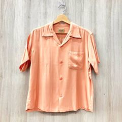 N*様 50s ピンク レーヨンシャツ ヴィンテージ 60s ロカビリー ギャバ