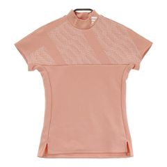 TaylorMade 半袖モックネックシャツ コーラルピンク - メルカリ