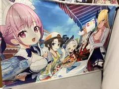  現状品 ホロライブ　タペストリー　２本セット　2期生、猫又おかゆ