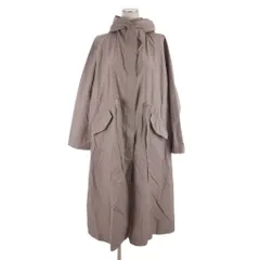 セシルマクビー CECIL McBEE マウンテンパーカー ジャケット コート ロング ナイロン M ベージュ ■FF