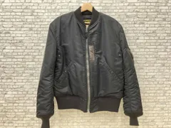 BUZZ RICKSON'S バズリクソンズ No. BR12666 [REGULAR]  Type BLACK MA-1 SLENDER サイズ42 ブラック