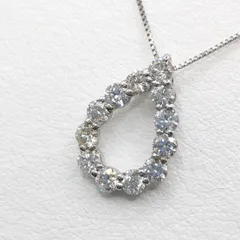 💎新品　プラチナ　ダイヤモンド【1.00ct】ネックレス