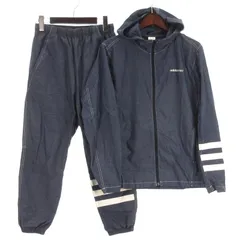 アディダスネオ adidas neo セットアップ パーカー パンツ インディゴ S M