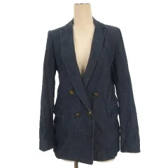 B&Y ユナイテッドアローズ BEAUTY&YOUTH ビューティー&ユース デニム テーラード ジャケット インディゴ S 251024E ■GY43