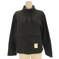 ポロジーンズ ラルフローレン POLO JEANS 前ポケット プルオーバー 長袖 チャコールグレー S 260109E ■FF