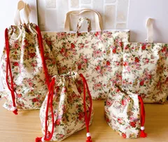 【匿名配送】ハンドメイド　入園入学5点セット㊳