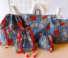 【匿名配送】ハンドメイド　入園入学5点セット㊶