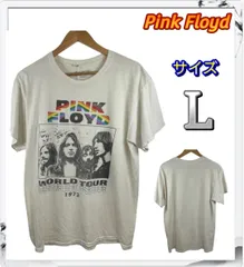 希少品 Vintage ヴィンテージ Pink Floyd ピンク フロイド ワールドツアー1973 Tシャツ 半袖 サイズL