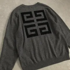 GIVENCHY 両面ロゴデザイン カシミヤ混ウール ニット セーター ジバンシイのサムネイル
