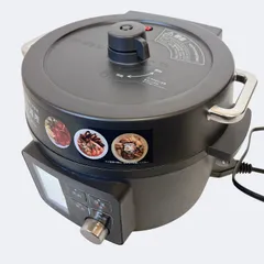 アイリスオーヤマ KPC-MA2-B 電気圧力鍋 #1215-0307-3 自動調理 2.2L ブラック 家庭用 調理家電のサムネイル