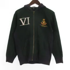 ポロ バイ ラルフローレン Polo by Ralph Lauren スウェット ジップ パーカー グリーン ネイビー 150