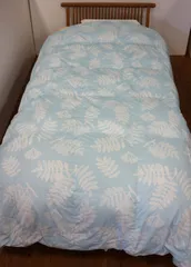 新品未使用　日本製羽毛合い掛け布団シングル（150×210）