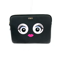 Kate spade ケイトスペード PCケース ラップトップスリーブ  レザー    ブラック レディース / 240001193552