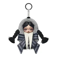 ◆POP MART SKULLPANDA x Wednesday ぬいぐるみ (ネヴァーモア学園制服バージョン) 47001edf