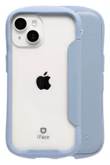 ◆iFace Reflection iPhone 15/14/13 ケース 手帳型 クリアケース (ペールブルー)【 アイフェイス スマホケース 耐衝撃 iphone15 iphone14 iphone13 手帳 ダイアリーケース カード収納 ea8aef5a