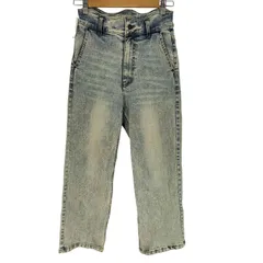 ユーズドフルギ USED古着 Eaphi WAVE DESIGN HIGH WAIST DENIM レディース 表記無 