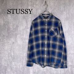 2*7様 90s Old stussy 紺タグ ネルシャツ 2*7様 90s Old stussy 紺タグ ネルシャツ - メルカリ