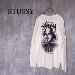 Emcee” old stussy プリント ロンT 長袖Tシャツ 00s - メルカリ