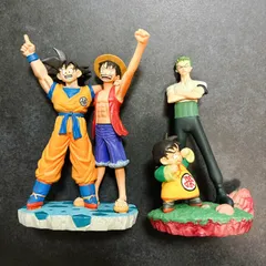 ドラゴンボール ワンピースコラボ ドラカプ ルフィ＆悟空 ゾロ＆悟飯 フィギュア ドラゴンボールカプセルネオ