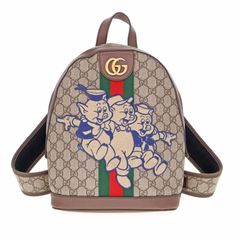 GUCCI KAI コラボ　テディベアプリント GGスプリーム バックパック GUCCI KAI コラボ テディベアプリント GGスプリーム バックパック