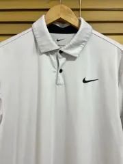 ナイキ メンズ アイボリー 機能性 ポロシャツ L