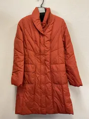 F4 新品未使用 アウトレット品 Leilian レリアン ロングダウンコート ダウン コート アウター オレンジ 9号