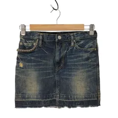 ヒステリックグラマー HYSTERIC GLAMOUR スタッズ ダメージ加工 デニム ミニスカート Y2K レディース JPN：XS 