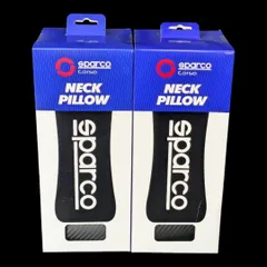 2個セット【アウトレット品】スパルココルサ ネックピロー ブラック×カーボン SPC4004CB_Jのサムネイル