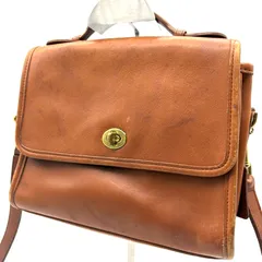 コーチ COACH オールドコーチ ショルダーバッグ 2way ターンロック フルグレインレザー ブラウン 本革 ヴィンテージ USA OLD COACH 斜め掛け クロスボディ ハンドバッグ レディース メンズ ユニセックス クラシック レトロ 人気