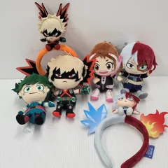 【中古品】 僕のヒーローアカデミア USJ緑谷出久　爆豪勝己　轟焦凍グッズ まとめ 【051-260315-mh-02-izu】