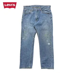 USA 古着 Levis リーバイス 505 ストレート デニムパンツ ジーンズ ジーパン Ｗ34 L30 中古 CA0468